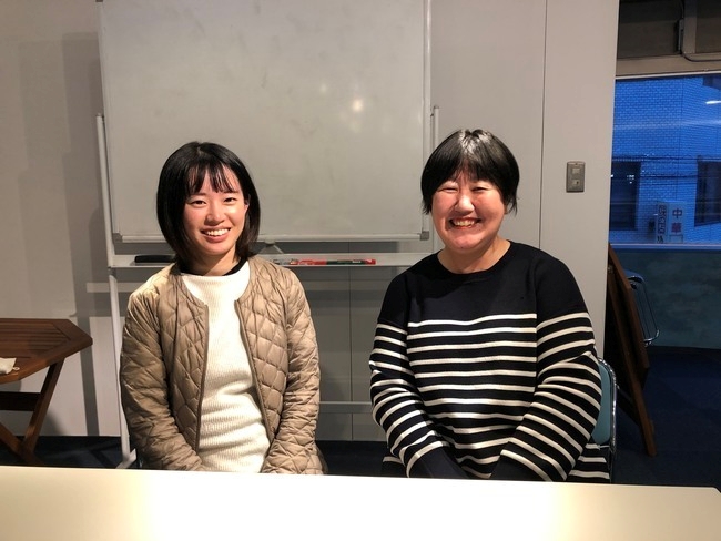 久保田さんと宮﨑さんが二人で並んで写っている写真